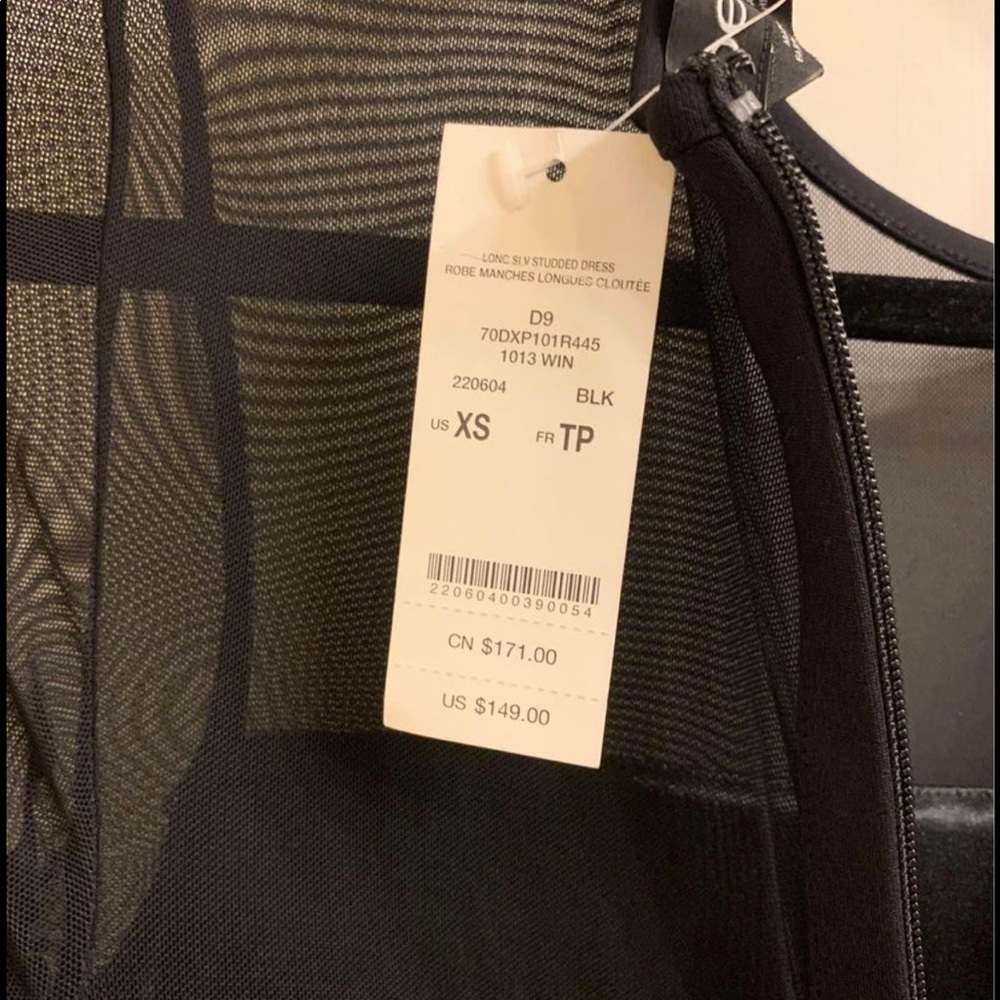 Bebe black dress